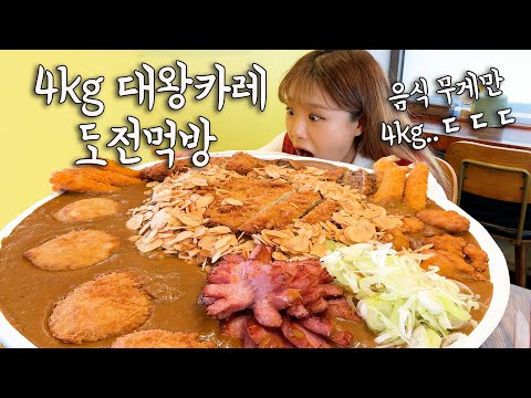ENG SUB) Curry alone weighs 3.9 kg...? korean Eating Challenge Mukbang manli