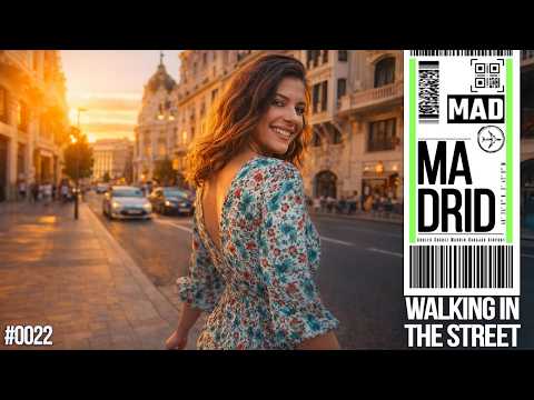 Spring Walk in Madrid — Blossoms, Boulevards & Hidden Squares #022 Chamberí / Gran Vía