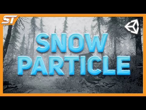 EASY Snow Particle in Unity (Particle System Tutorial)