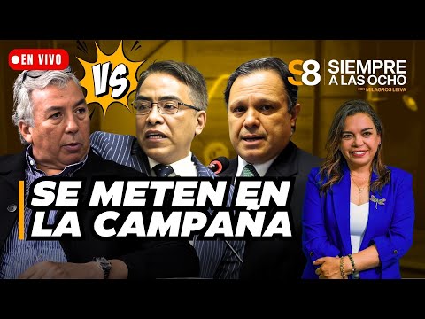 🟡 PEÑALOZA, VIEIRA Y MESÍA DEBATEN EN VIVO POR EL SENADO EN EL CONGRESO | Siempre a las ocho