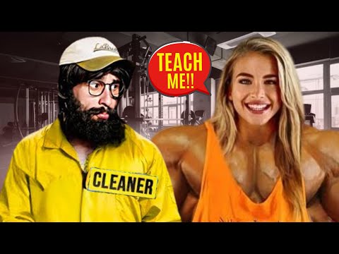Arrogant Bodybuilder HUMILIATED By Cleaner 😂 | Anatoly GYM PRANK