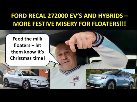 FORD RECALL 272,000 EV’S AND HYBRIDS BECAUSE THEY ROLL DOWN HILLS BY THEMSELVES!!!