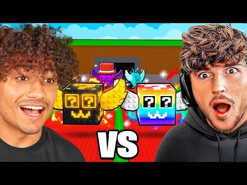 INSANE Lucky Block Race In Steal A Brainrot..