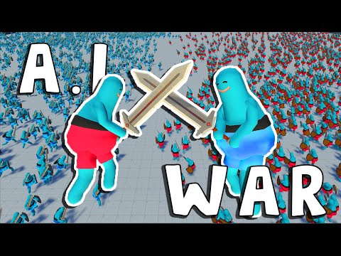 I Made 1.000 A.I Warriors FIGHT... (Deep Reinforcement Learning)