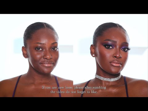 DARK SKIN GLAM - TALK THROUGH | GLAMBYOMOYE