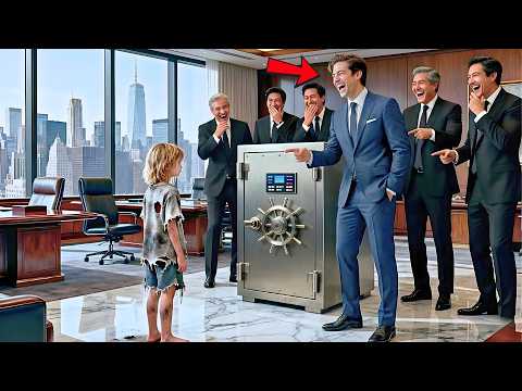 "TE DOY 100 MILLONES SI ABRES LA CAJA FUERTE" — EL MILLONARIO SE RÍO, PERO EL NIÑO LO SORPRENDIÓ