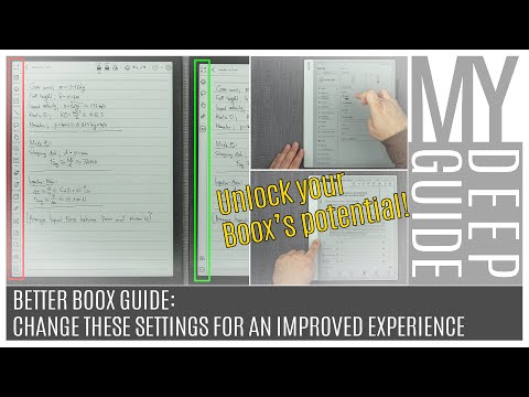 Better Boox Guide: Change These Settings for an Improved Experience