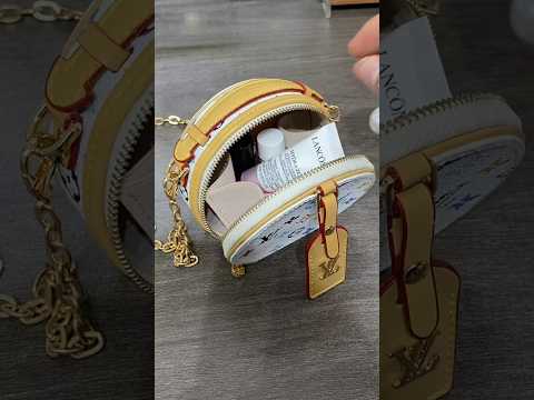 Come let's check what fit inside my Round minibag😍 #lv #fashionbags #subscribemychannel