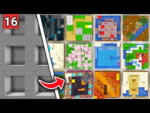 I Made Every Biome in Minecraft Hardcore