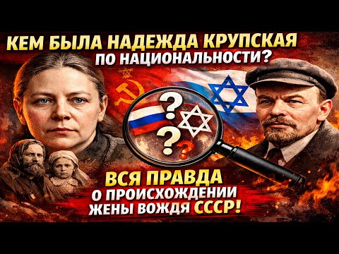 Кем была Надежда КРУПСКАЯ по национальности? Вся Правда о происхождении жены вождя СССР!
