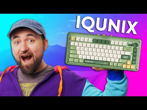 This is the retro keyboard of the future! - Iqunix ZX75