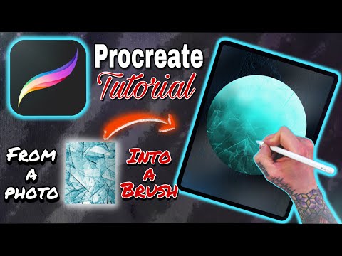 How To Create A Custom Texture Brush From A Photo In Procreate