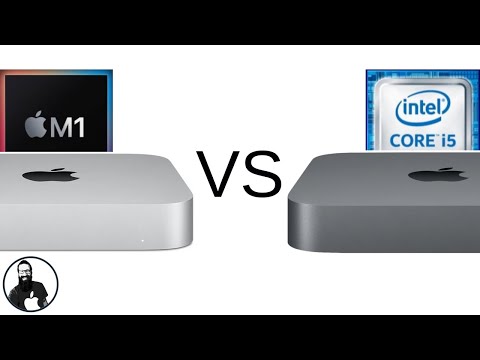 M1 Mac Mini vs Intel Mac Mini - Benchmark SpeedTest! The M1 is BLAZING FAST!