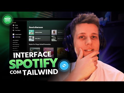 Recriei a interface do Spotify usando Tailwind
