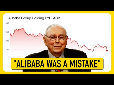 "ALIBABA was a mistake" Charlie Munger | FULL CLIP
