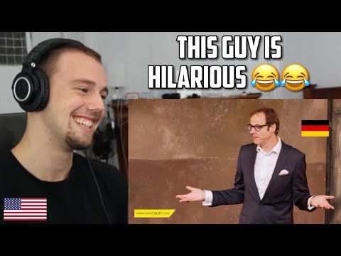 American Reacts to Vince Ebert (German comedian)