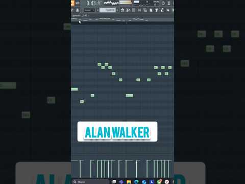 Alan Walker - Alone Melody! #fyp #alanwalker #music #edm