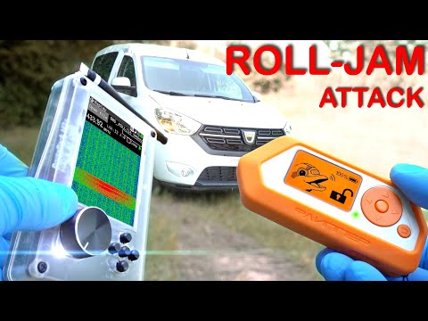 Rolljam Attack Flipper Zero & HackRF Car Unlock