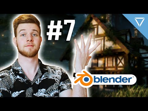 Blender Lighting & Compositing! [Abandoned House Part 7]
