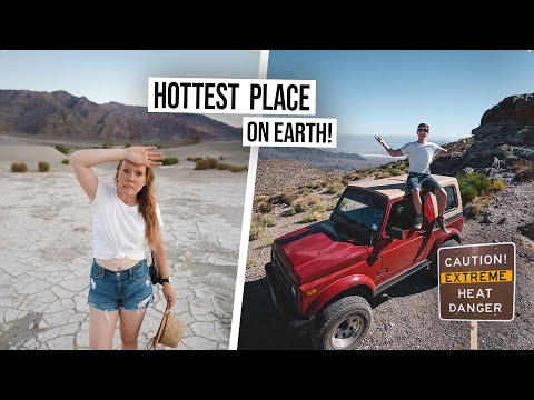 RV Camping in the HOTTEST PLACE ON EARTH! - Ultimate Guide to Death Valley In the Summer! ☀️