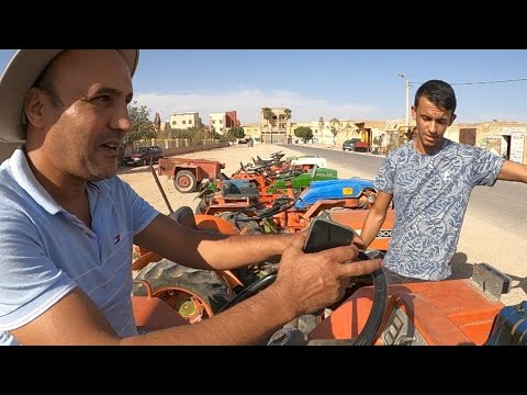 وأخيراً جاء الخير مع الجرارات 🚜 الإيطالية عند الغاني نور الدين حد البرادية إقليم الفقيه بن صالح