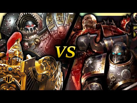 When the Custodes and Carcharodons DESTROYED the Word Bearers and Iron Warriors | Warhammer 40k Lore