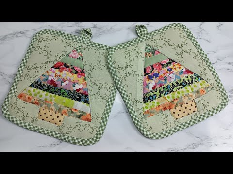 Special and creative sewing with scrap fabrics, easy sewing suitable for Christmas gifts