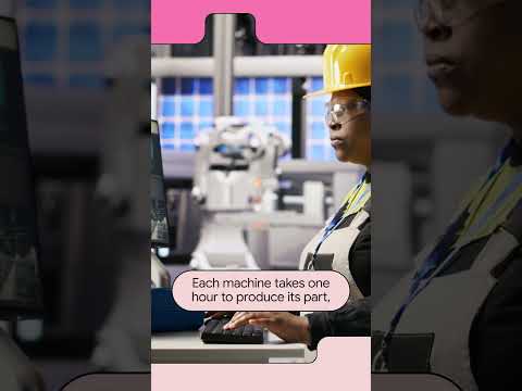 What’s the maximum number of completed products possible in a 10hr shift? Go!