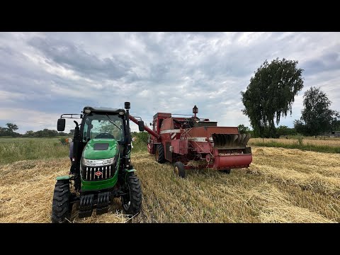 Працюю вже на KATA-454 з кондиціонером! Ячмінь сипонув добряче