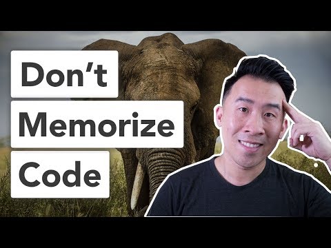 Why I Don't Memorize Code when Programming