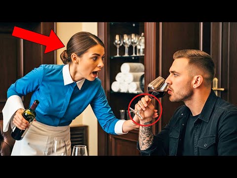 “Don’t Breathe”— The Waitress Smelled the Cyanide in His Wine Before the Mafia Boss Could Toast