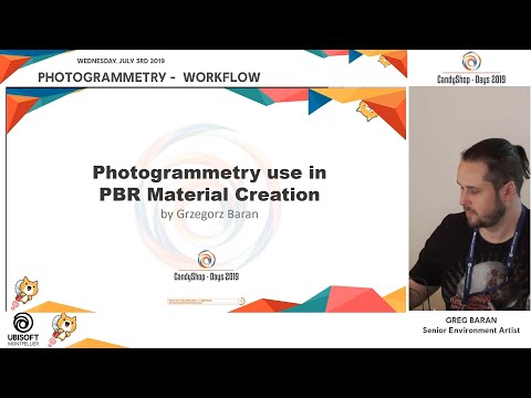 Ubisoft CandyShop Days 2019 - Photogrammetry use in PBR Material Creation