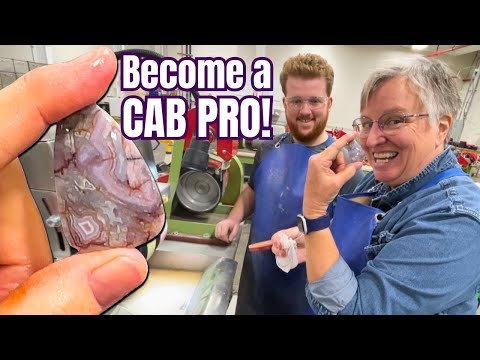 Make the Perfect Cabochon: Kate gets a Step by Step Tutorial from HP Lapidary's Zeke Dalrymple