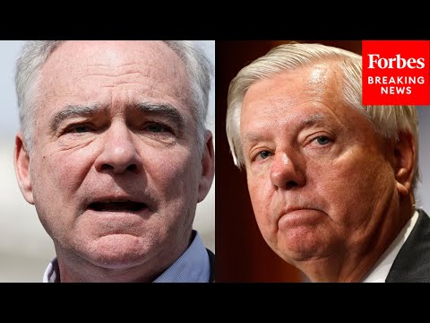 Tim Kaine Tears Into Lindsey Graham's Amendments As Government Funding Hits Potential Snag