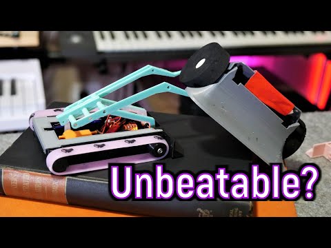 My 3D Printed Robot sucked... so I made an UNBEATABLE one!