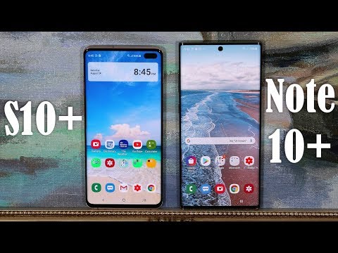 Galaxy Note 10 Plus vs Galaxy S10 Plus - Full Comparison
