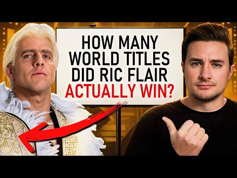 Ric Flair is NOT a 16x Champion (Real Number REVEALED)