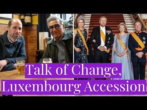 Afternoon Tea Ep1: Prince William Opens Up to Eugene Levy About Family & Crown, Luxembourg Accession