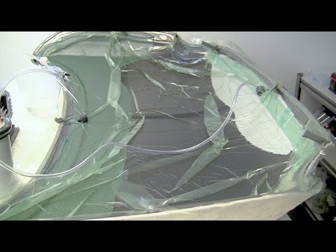 How to Make a Carbon Fiber Car Bonnet/Hood - Part 2/3 : Resin Infusion