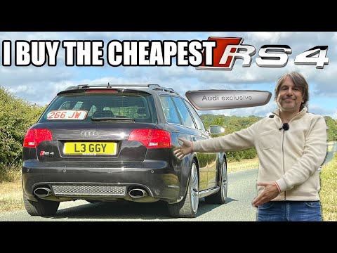 I BUY THE UK'S CHEAPEST AUDI RS4! (EXCLUSIVE PAINT AND INTERIOR!) #RS4 #audirs4