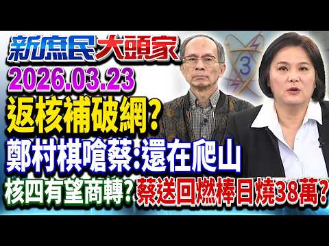 重啟核二、三…下一步是核四？專家：重啟核電免很久《新庶民大頭家》完整版 20260323 #黃敬平 #陳玉珍 #鄭村棋 #李柏毅  @chinatvnews​