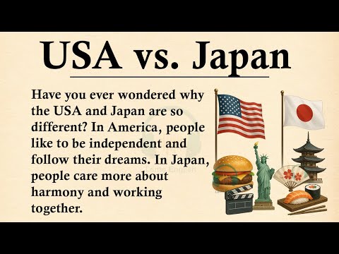 USA vs. Japan || 🏯🏈Learn English Through Story Level 3 || Graded Reader 🎧