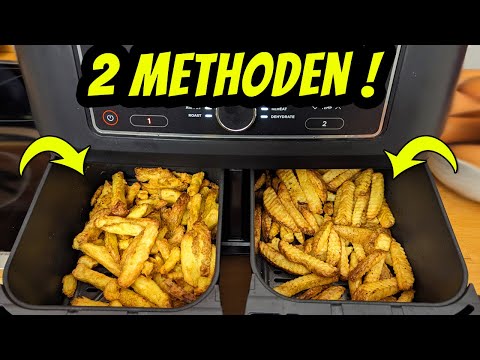 SO werden POMMES in der Heißluftfritteuse besonders KNUSPRIG !!!