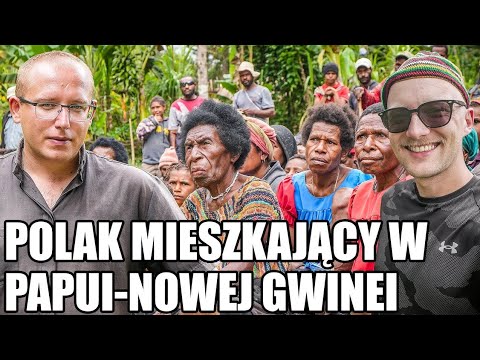 POLAK MIESZKAJĄCY WŚRÓD PLEMION PAPUI-NOWEJ GWINEI