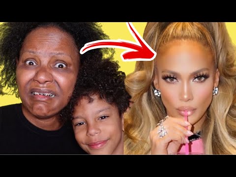 MAKEUP TRANSFORMATION Jennifer Lopez 😳😱 #makeup