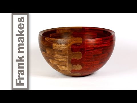 Wood Turned Wedding Bowl