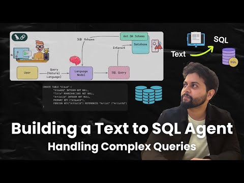 Building a Text to SQL Agent for handling complex database queries | LangChain | Python