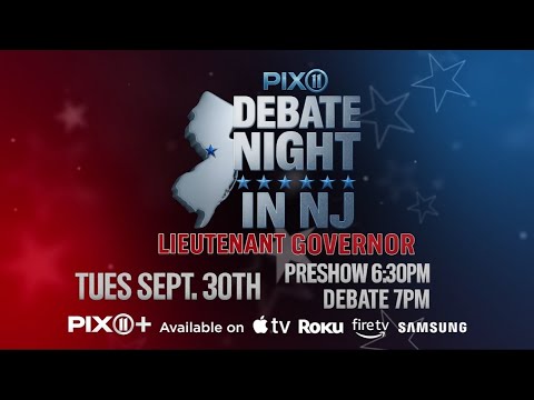 PIX11 NJ Lt. Governor's Debate