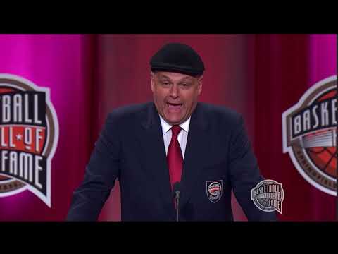 Larry Legend getting his Flowers in other peoples  HOF induction speeches (compilation)