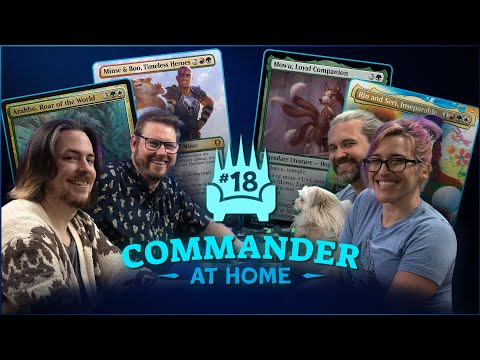 Commander at Home #18 - Mowu v Rin & Seri v Minsc & Boo v Arahbo w/ Arin Hanson and Jumbo Commander